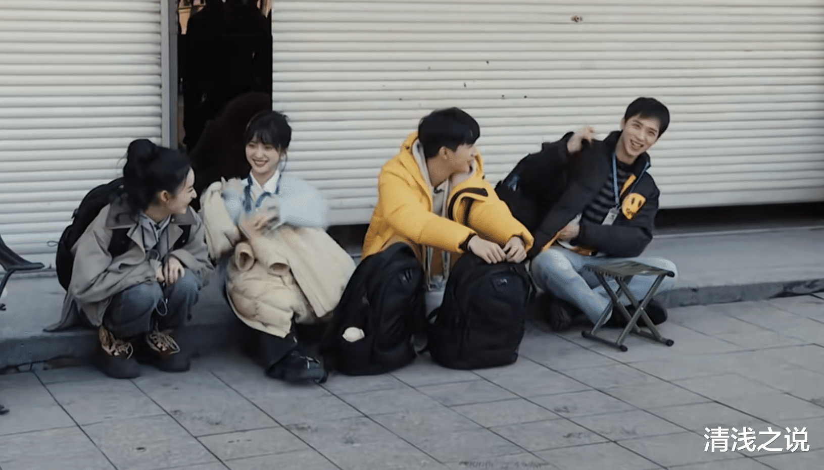 刘耀文|《无限超越班》刘耀文、荣梓杉、李治廷当群演,一撑一累一冷