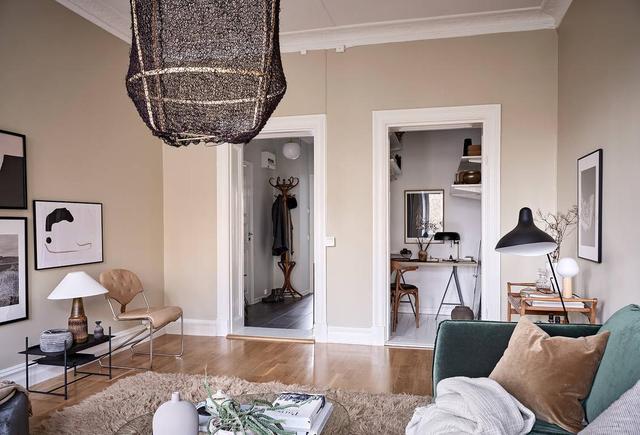 40平温暖一室小公寓,两头采光通透,舒适明亮住着心情也会变好