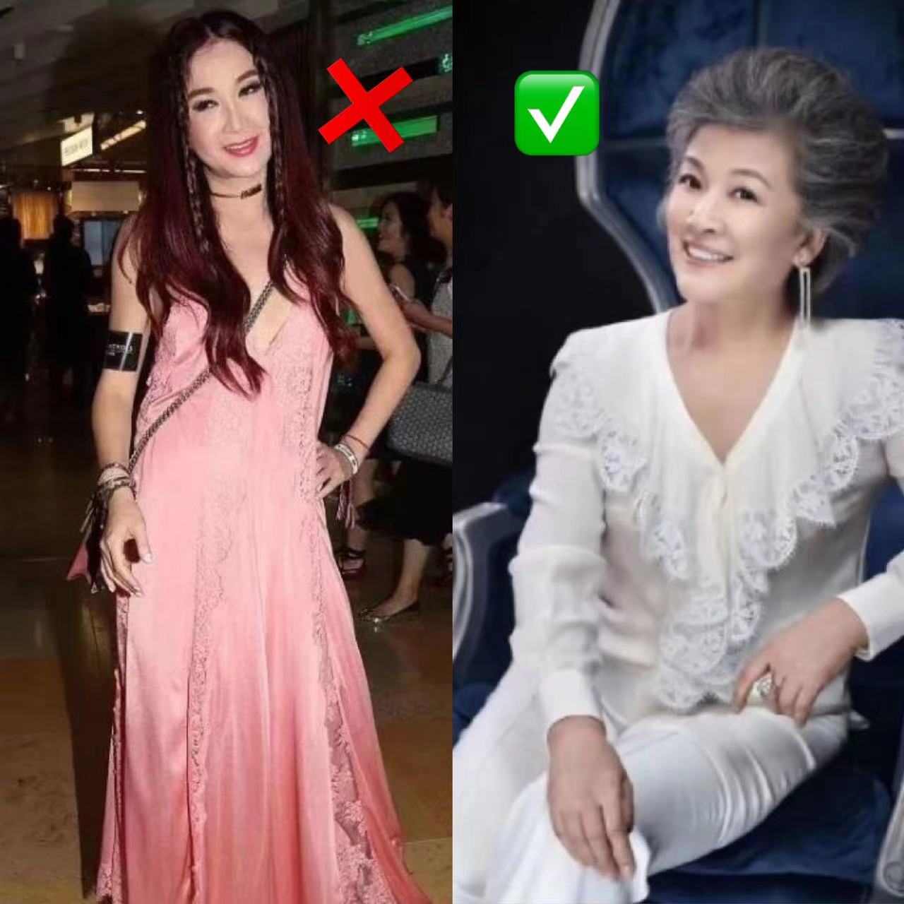 穿衣搭配 宋春丽的穿搭告诉我们:中老年穿衣“不扮嫩”,从容老去才真美