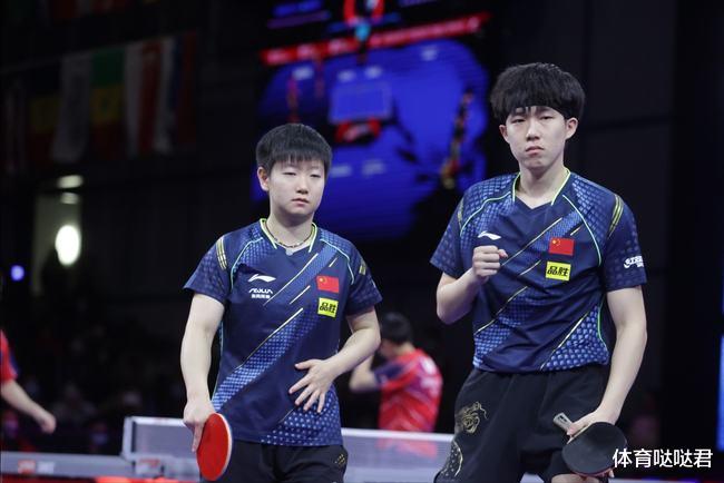王楚钦|3-0！国乒首个八强席位出炉，王楚钦连得5分逆转，孙颖莎双线晋级