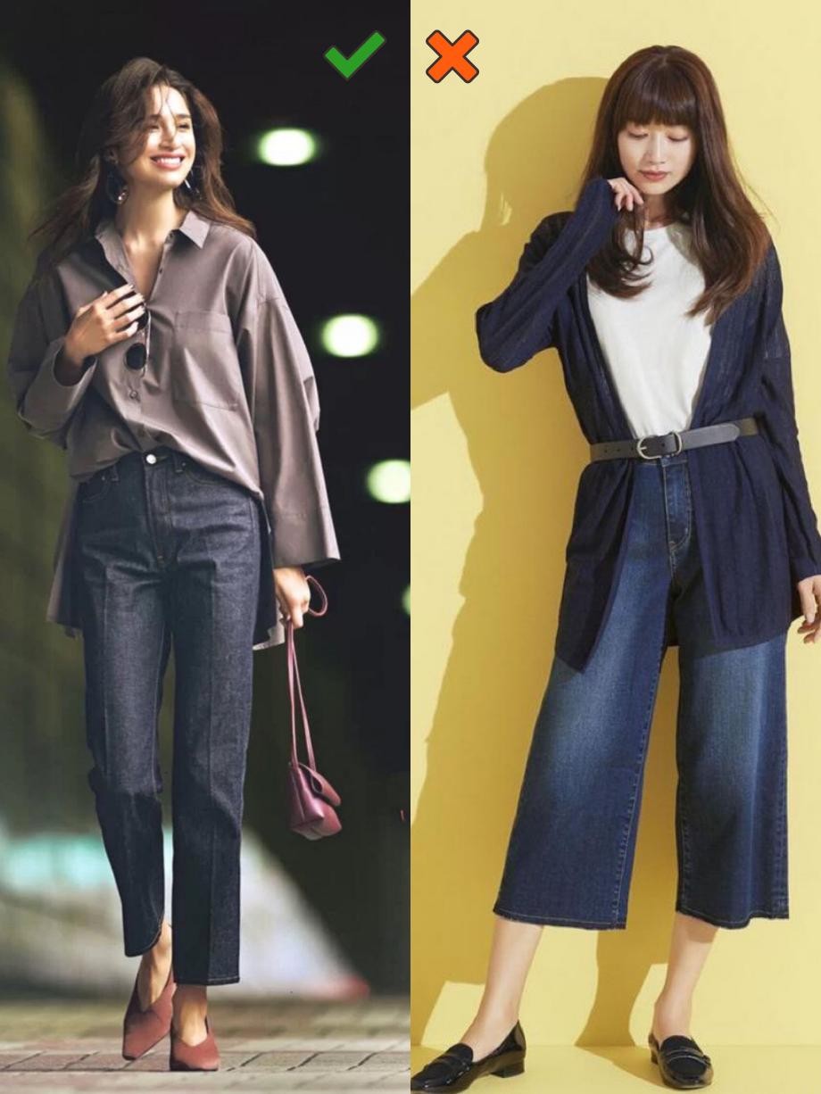 阔腿裤|到了一定的岁数后，你会发现：宽松的裤子比紧身的版型更时髦实穿