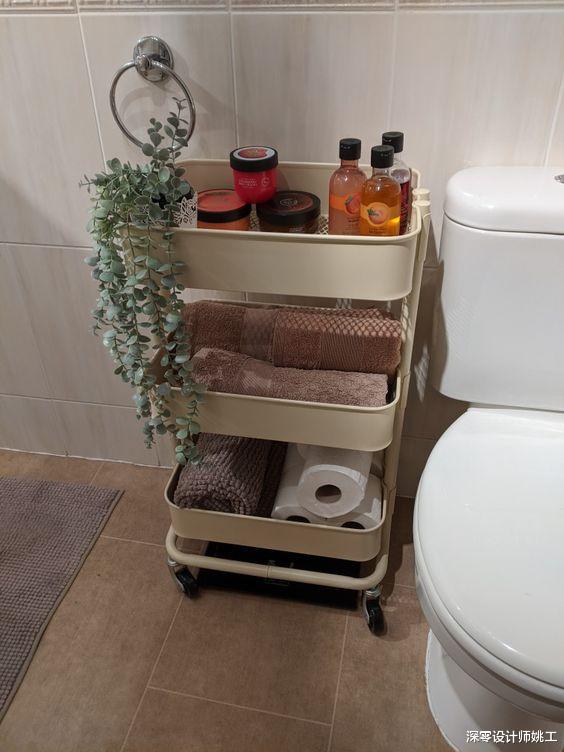 2㎡卫生间想玩出新花样,预算充足不妨考虑5点,可别忽略马桶收纳