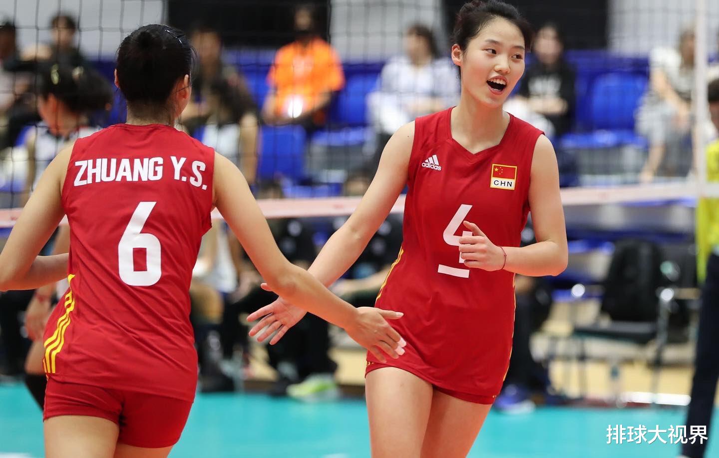 日本队|女排亚青赛半决赛中国3: 0泰国技术统计，再次与日本会师决赛！