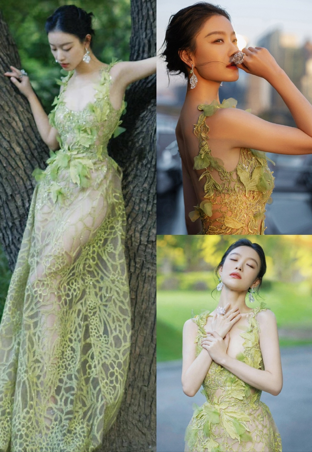 生图|18位女星红毯造型PK,一个比一个内卷,精修图就是漂亮,让人心动