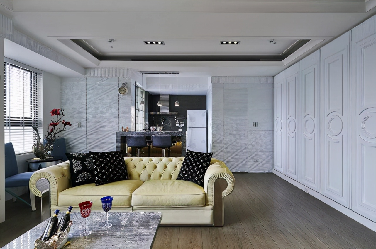 97平现代风三居室，沉淀一下忙碌的心情