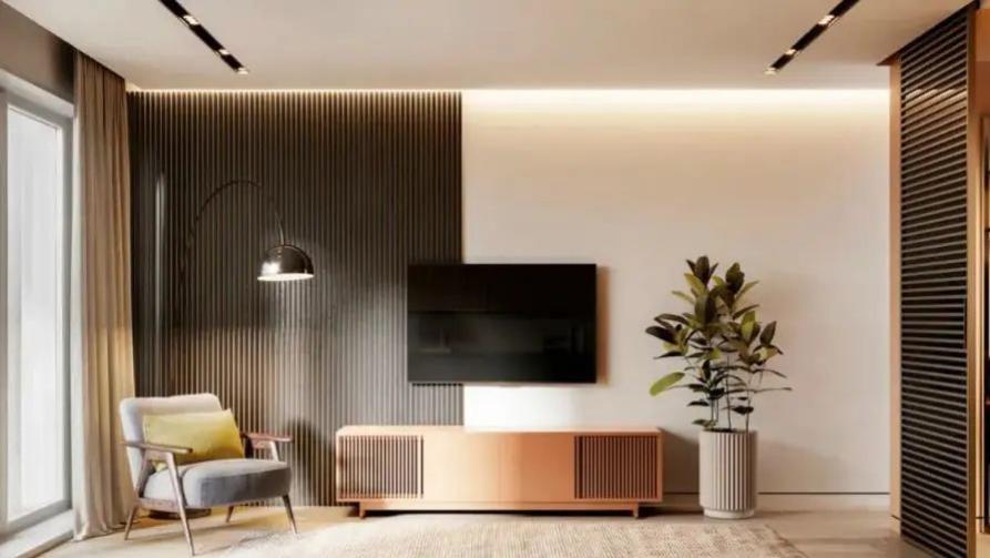 长沙装修设计时尚新宠，木制格栅，再不了解就落伍啦