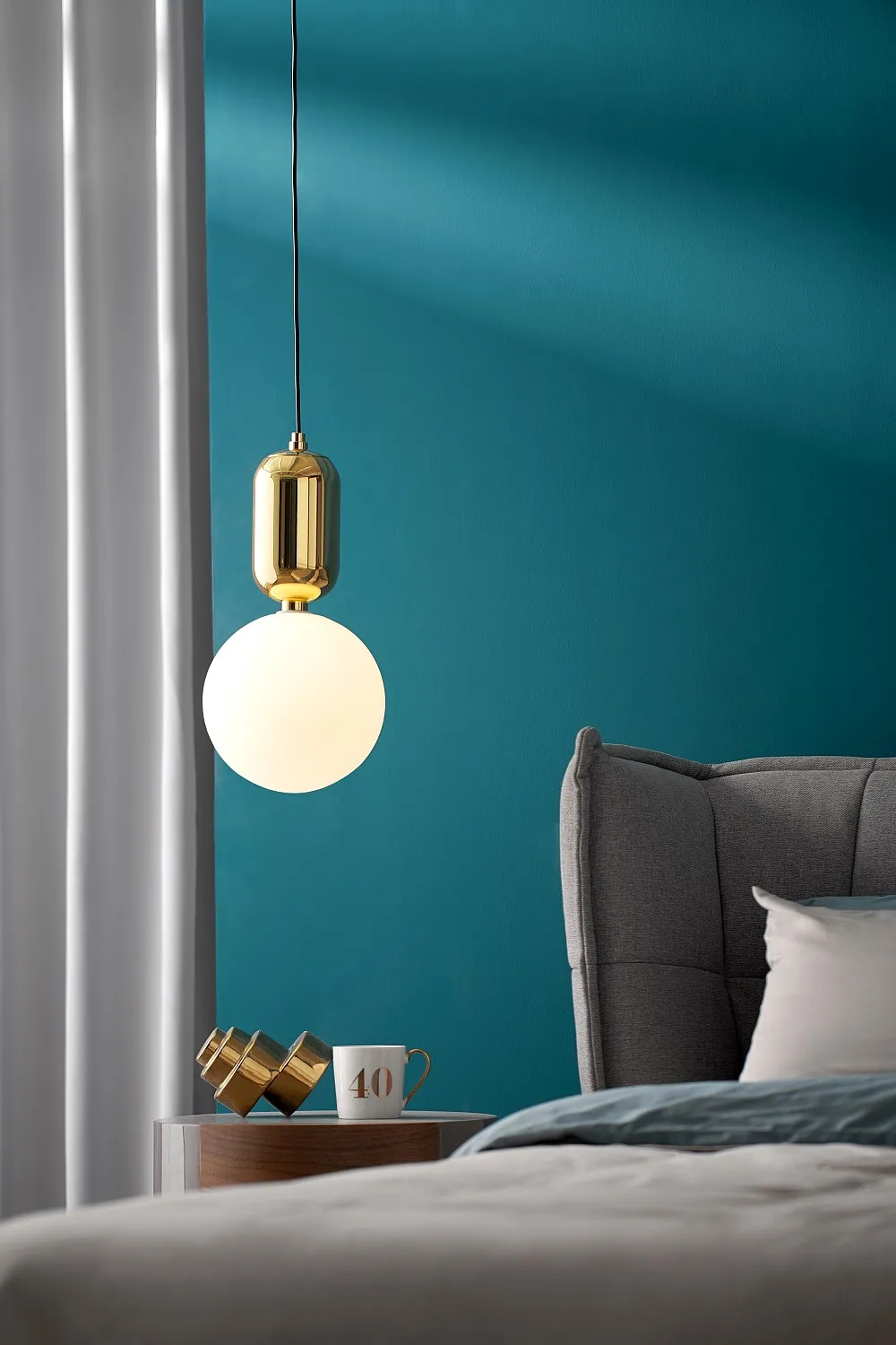 万万没想到,只是换了一盏床头灯,卧室瞬间浪漫到爆