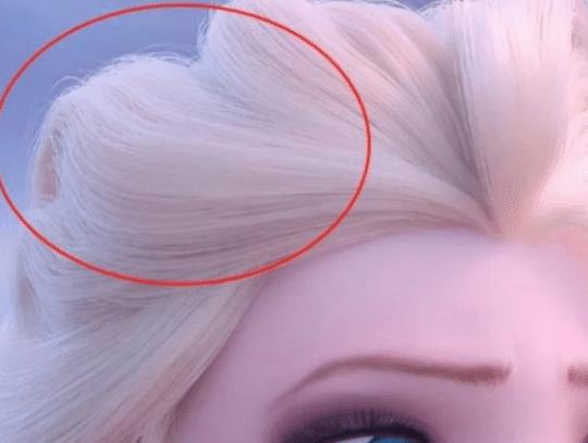 |艾莎的40万根发丝上热搜，中国网友气不过：瞧瞧国漫的丝袜！