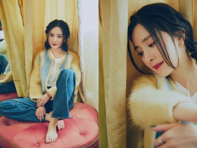 杨幂|杨幂可盐可甜，《毛雪汪》造型上热搜，依旧少女感十足