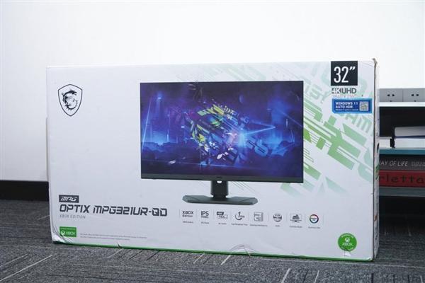 显示器|游戏显示器天花板！微星4K高刷显示器OPTIX MPG321UR-QD图赏