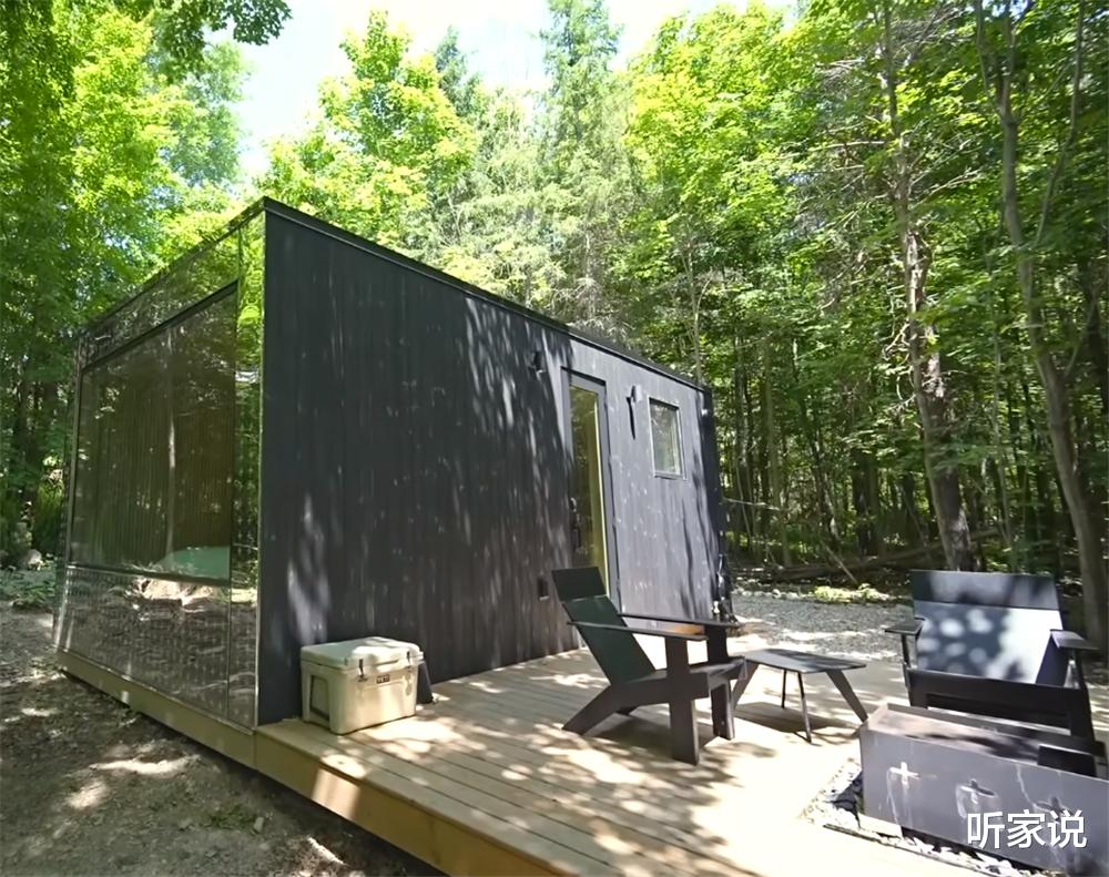 33岁老哥隐居森林中，亲手建起18㎡“隐形”蜗居，网友：太佩服了