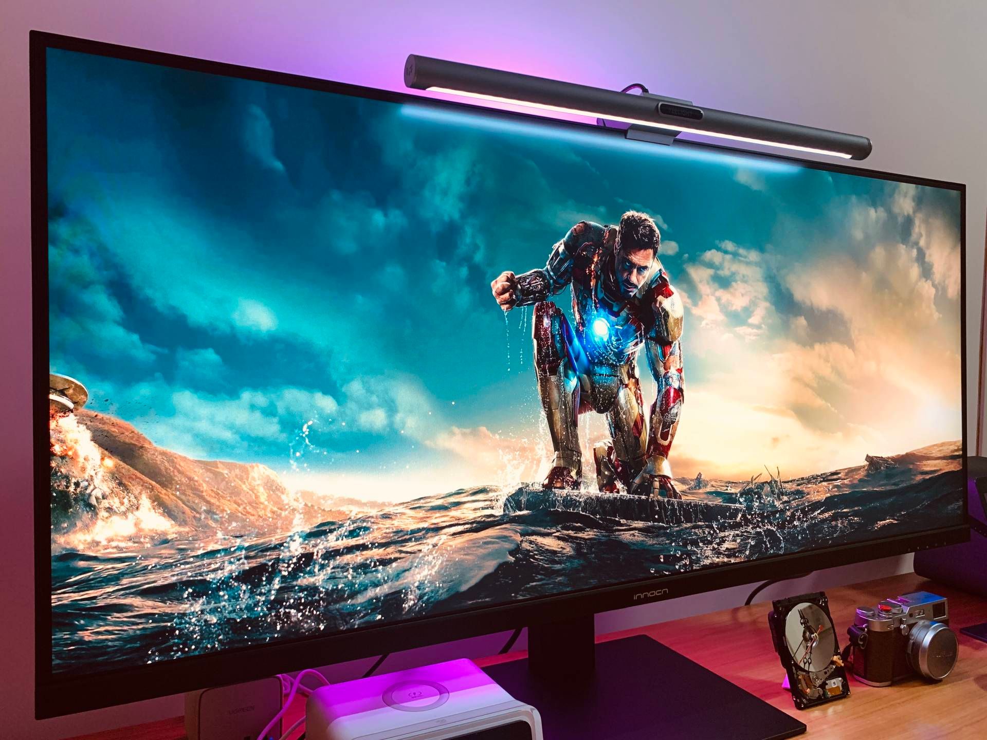 理想中的书房不能缺少一台升降桌,乐歌E6给你想要的幸福感