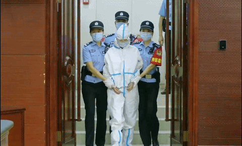 头发扎成马尾,显得从容冷静,劳荣枝二审庭审现场曝光!