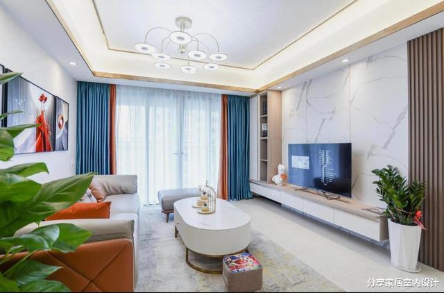 114平精装房花心思设计,打造现代轻奢风,全屋跟样板房一样漂亮