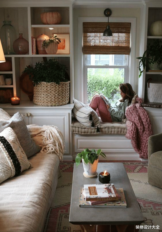 太有设计感了！窗帘与飘窗这样搭配，那真是高手中的高手！