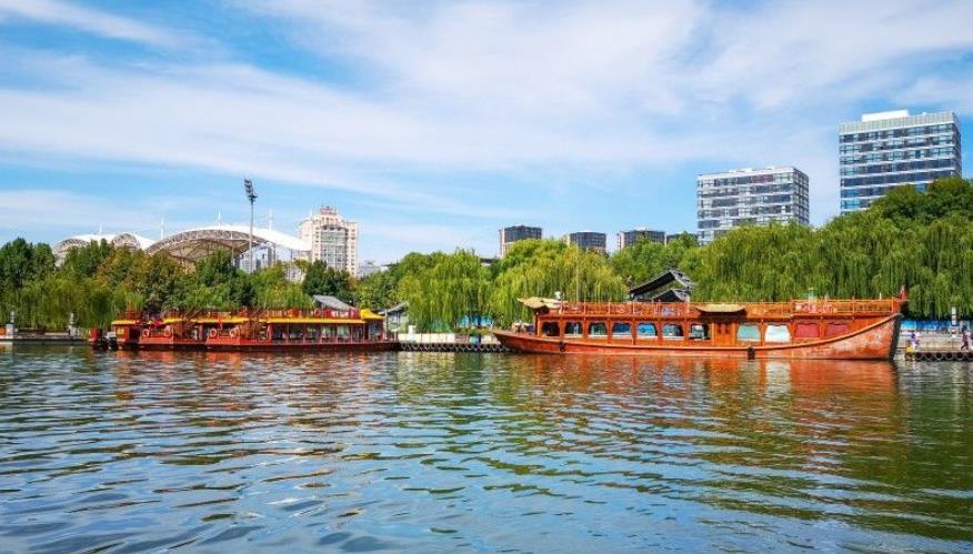 分界洲岛|北京古运河公园，北京东部最大的城市公园，风景优美让人陶醉