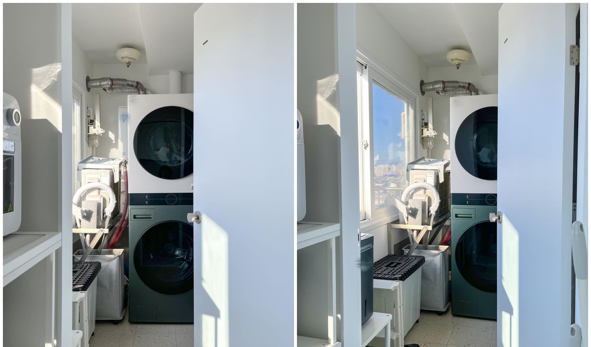 108㎡改造前后对比,单是客厅就被拆成4大功能!玄关让人眼前一亮