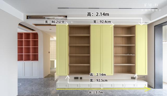 128二手房改造,半包17万+水电2.8万,硬装现场11还原效果图