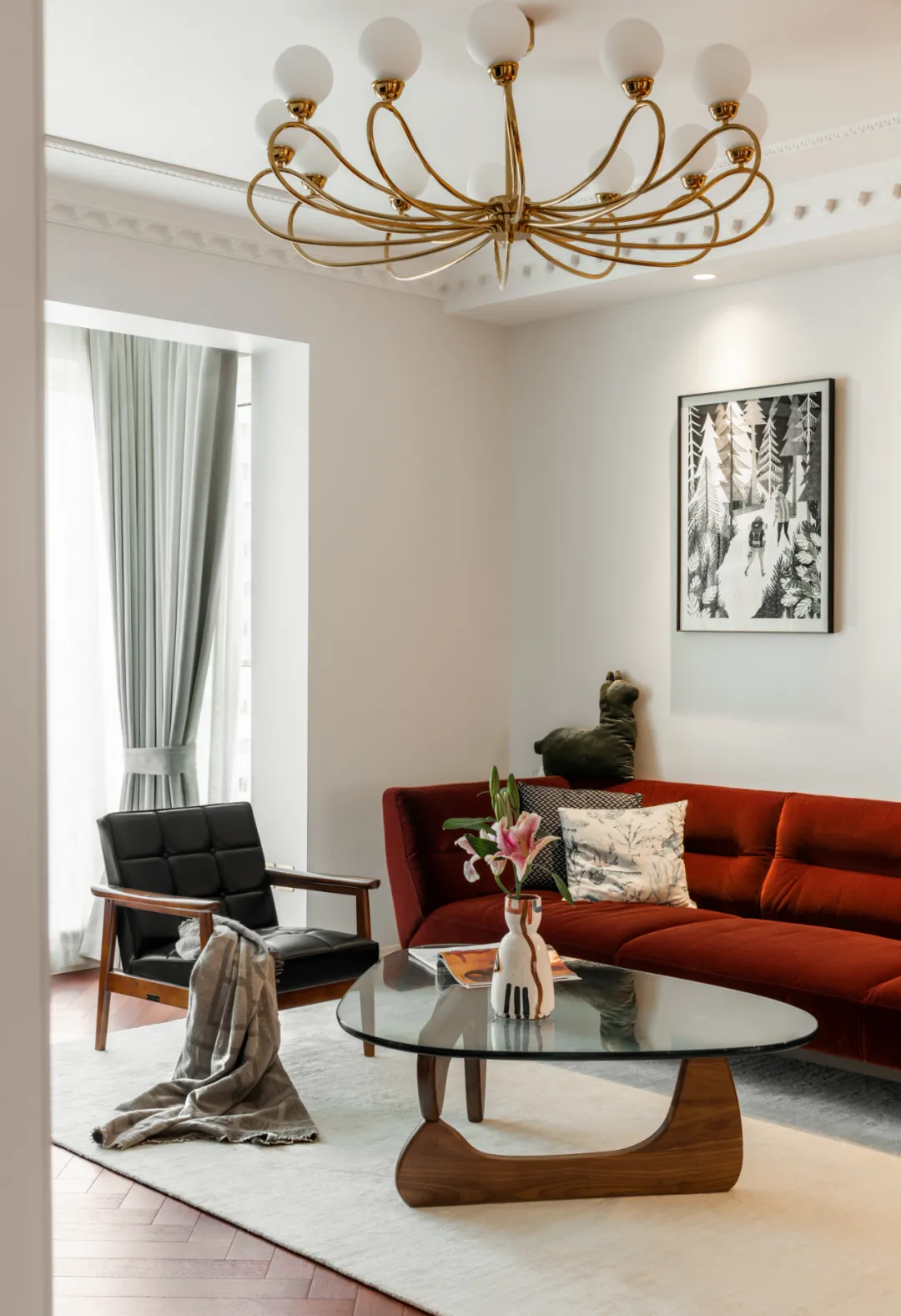 老房改造110㎡中古风，烟火气息和文艺气息相辅相成