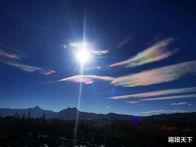 四川泸州再现罕见天象,“气运现,天人出”,到底是谁的大气运?