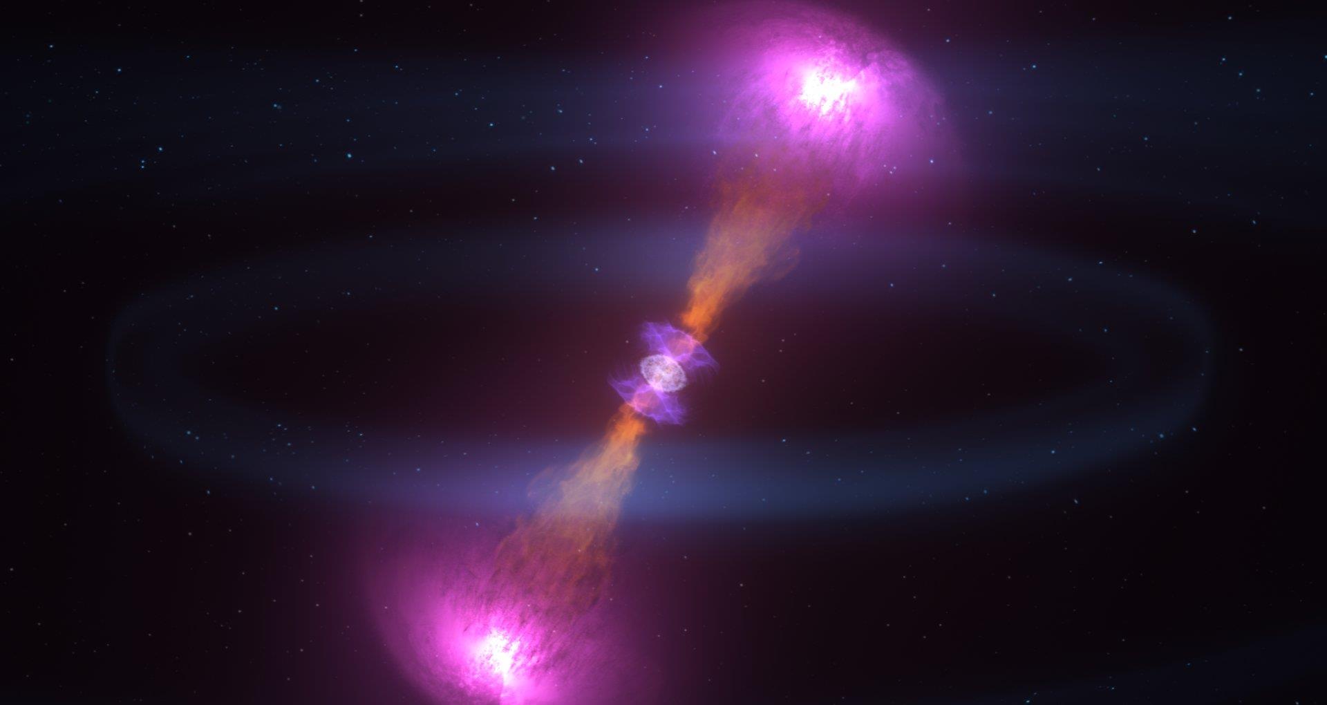 超光速真的存在?1.4亿光年外的中子星合并,粒子速度达到7倍光速