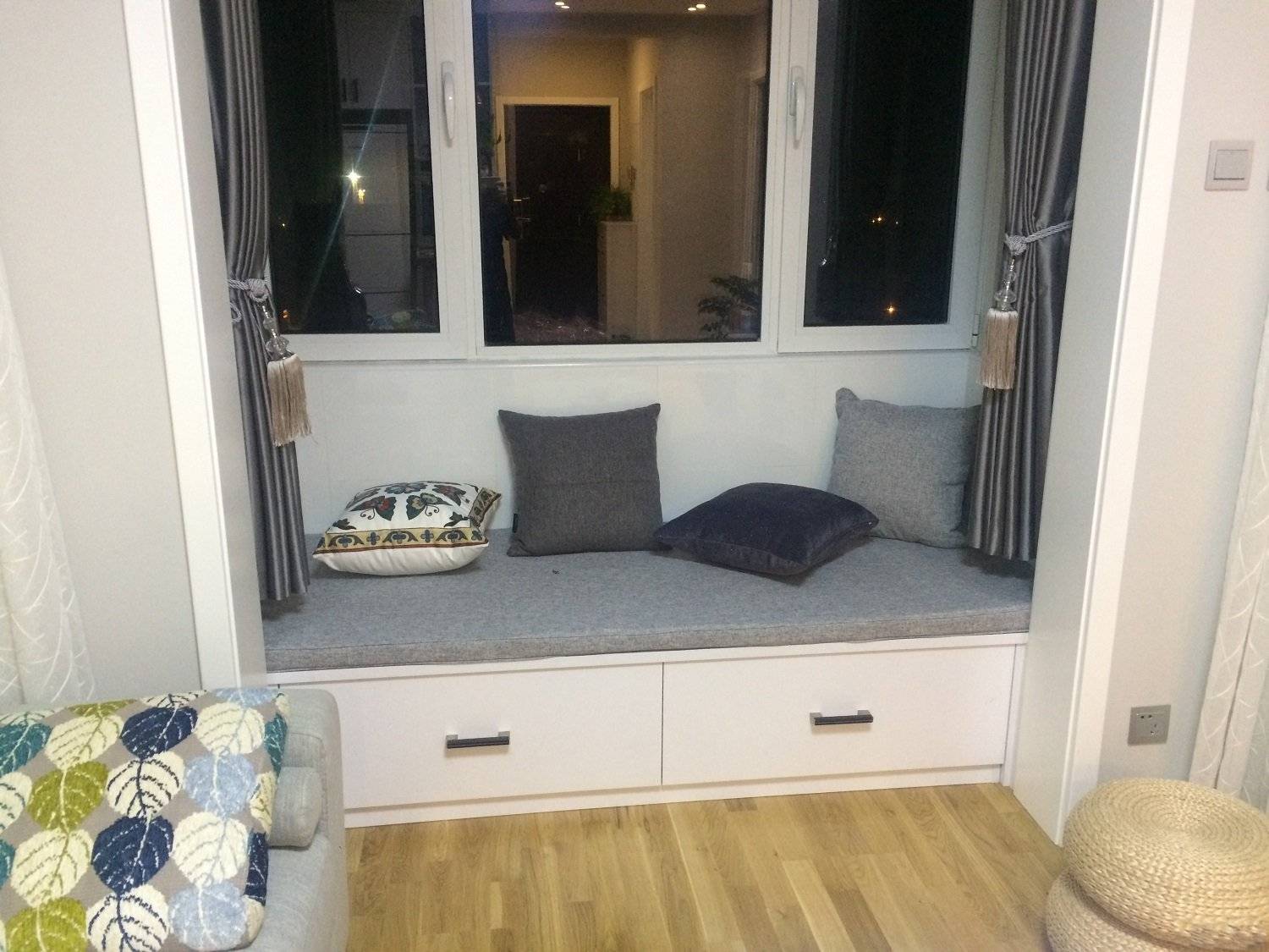 历时三个月小家完美呈现,客厅阳台这样做多间房,结果衣服没得晒