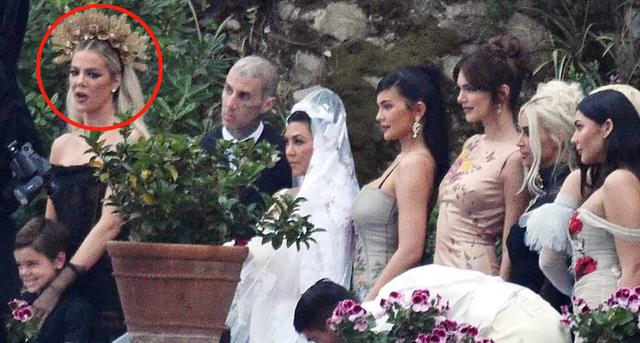 科勒·卡戴珊|38岁科勒太美了！抢镜卡戴珊大姐婚礼，气场艳压4姐妹，女皇范