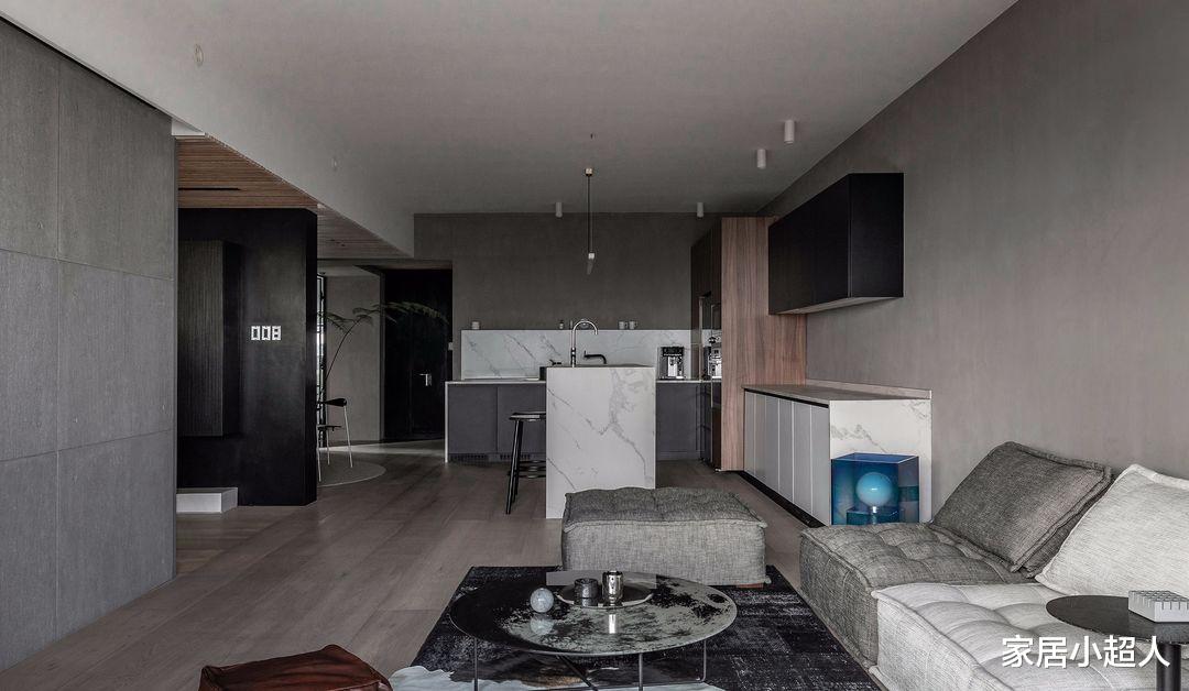 精英男士的家,对生活有着极高要求,家居空间也是独一无二