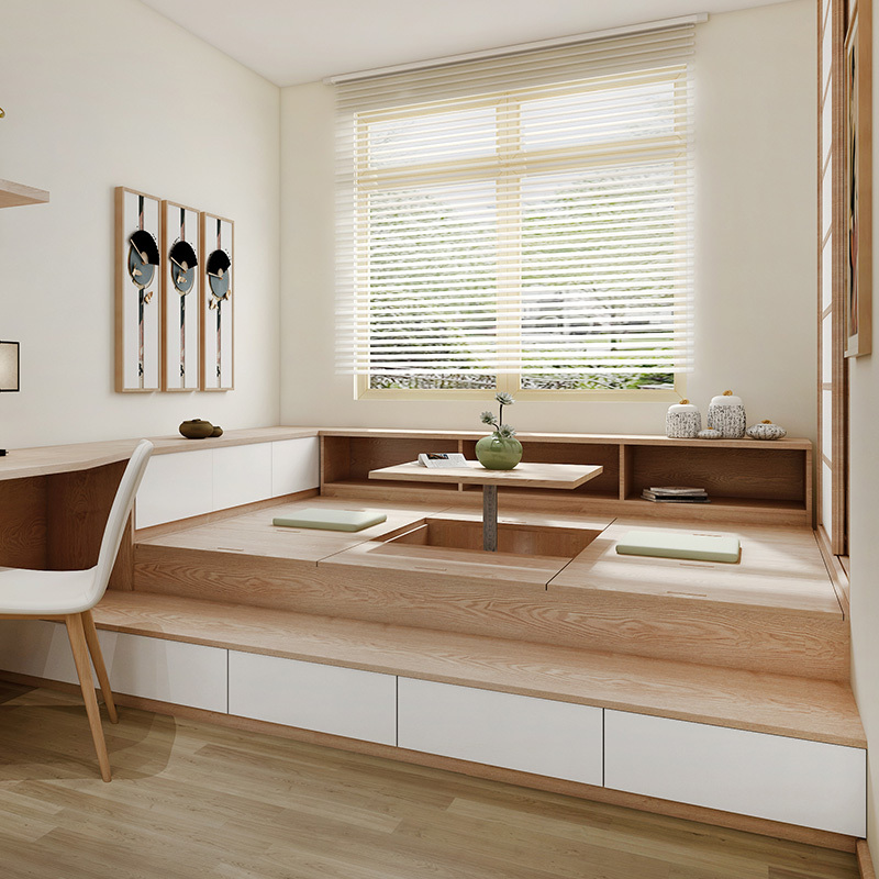 哈尔滨鸣雀装饰 榻榻米设计两三问 了解这些 再做决定也不迟