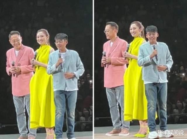 李嘉欣|李嘉欣一家三口首次同台！11岁儿子暴风抽高，皮肤黝黑毫不怯场