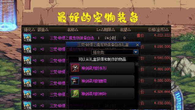 DNF:春节套首日物价汇总!神秘礼盒600万1个,新春时装1500万