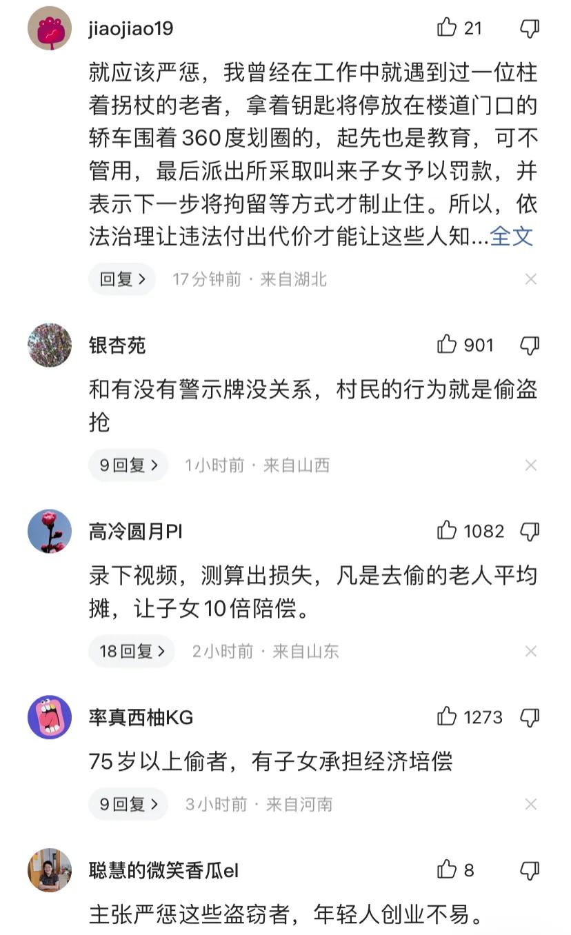 村民组团偷盗南瓜,被抓后态度嚣张跋扈,女子:法律会制裁你们的