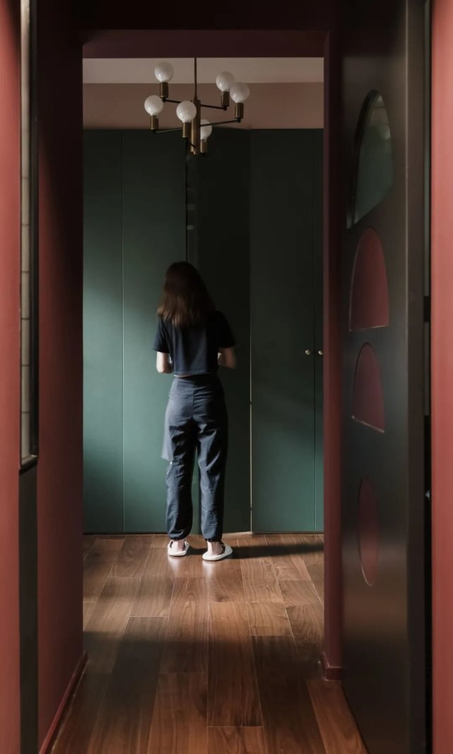 119㎡大胆拼色跳跃的家,比原始户型敞亮一倍不止!