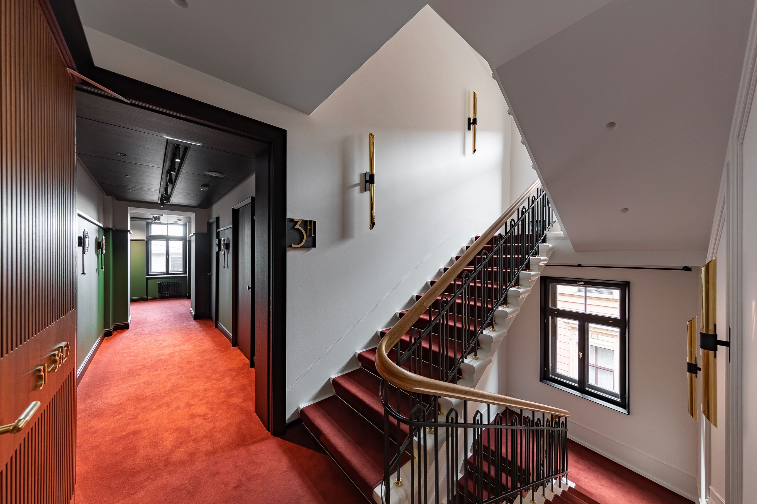 融合了新艺术风格、中世纪现代和当代风格的A22 酒店