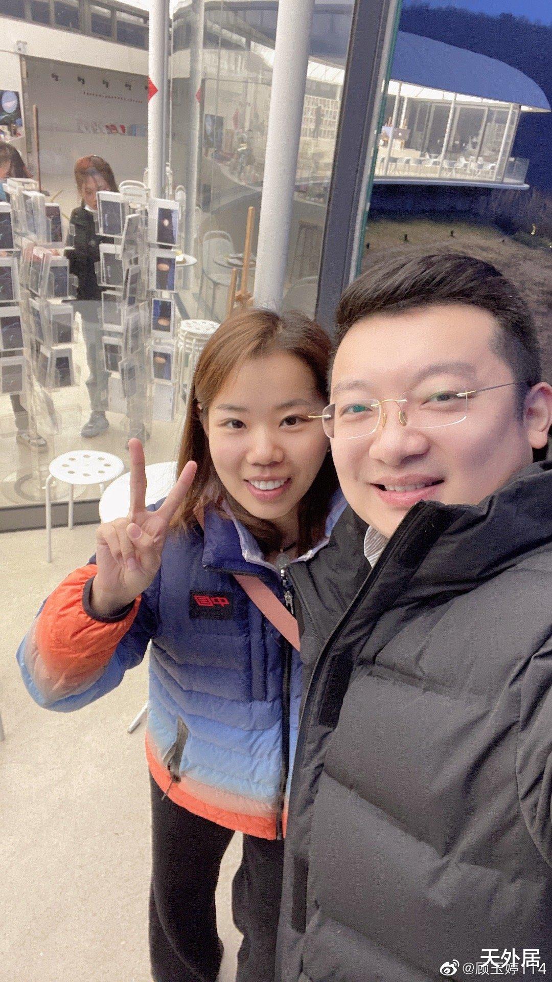 顾玉婷|恭喜！国乒27岁名将公布恋情，男友胖胖的，表白：藏不住的喜欢他