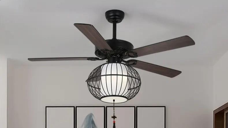 终于体会到风扇灯的快乐了！搭配空调使用节能又安全，后悔没全屋都装