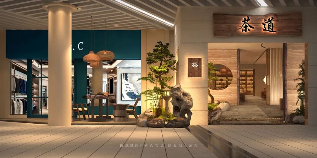 80平私人茶室设计,爱茶者心之所向