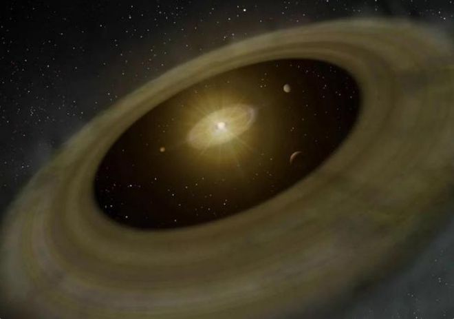 假如地球也有行星环,人类将变成什么样?科学家惊呼是一场事故