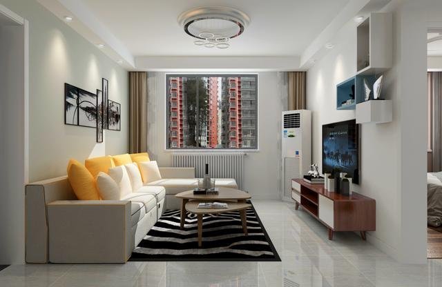 117平简约风三居室，蓝与灰的融合，真的挺漂亮！