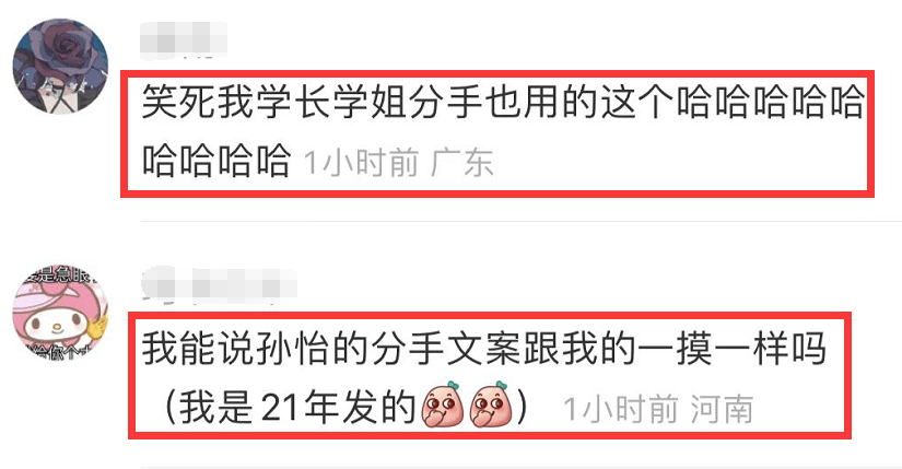 孙怡|孙怡董子健官宣离婚，却被扒出分手文案是从网上抄的，和多人撞同款