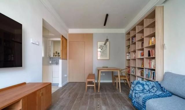 45㎡清新禅风公寓，小户型也能有意想不到的收纳力