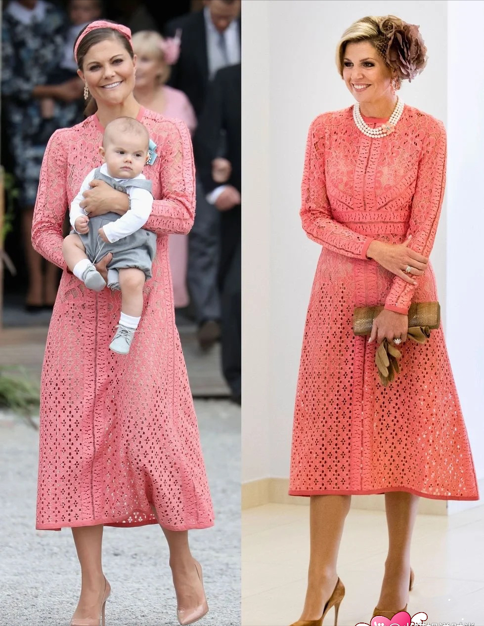 撞衫 欧洲王室撞衫堪比“神仙打架”，不拼身材，衣品才是重点！