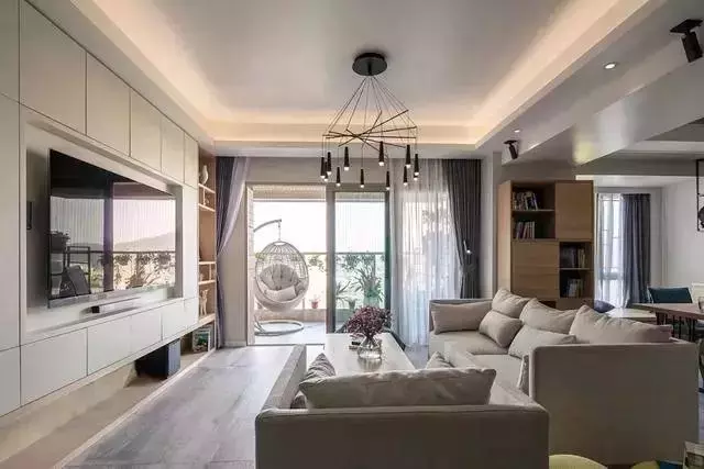 入住新房,135㎡现代简约只花了20W,效果特棒朋友都夸太值了