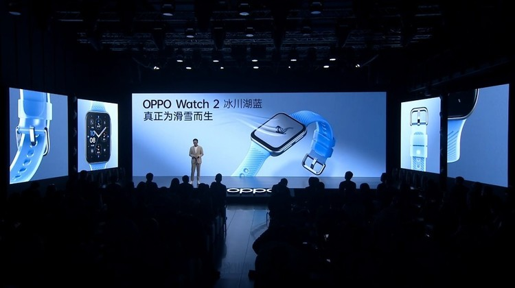 冰川湖|审美只服绿厂，OPPO Watch 2冰川湖蓝发布：手表的“颜值天花板”