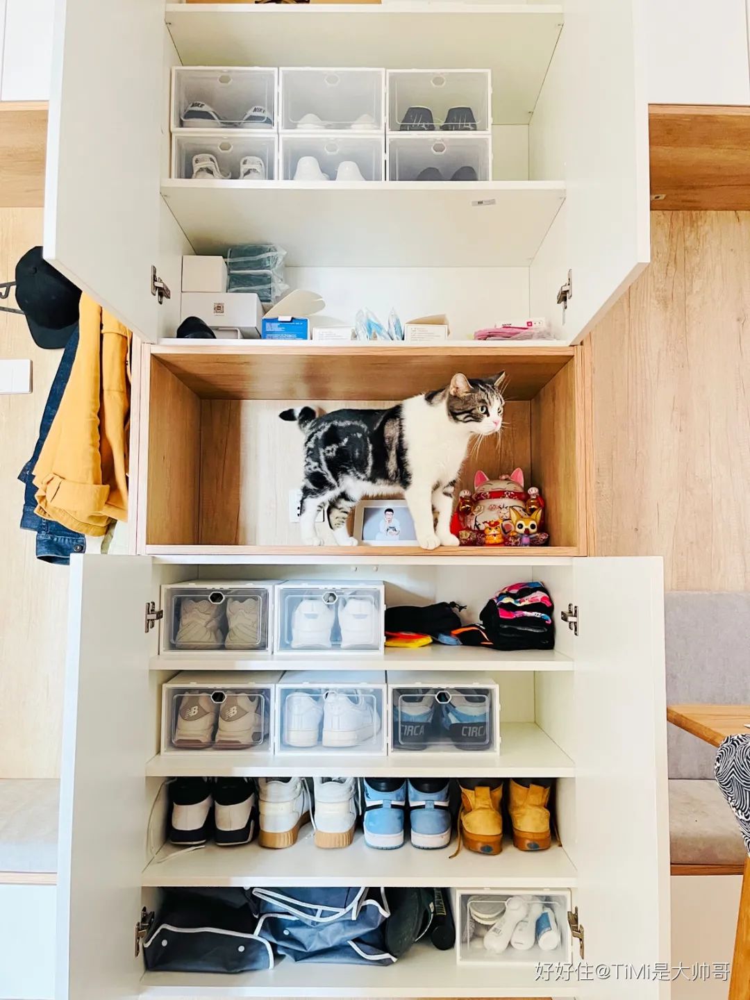 进门这面墙折腾明白,感觉比换房还划算!