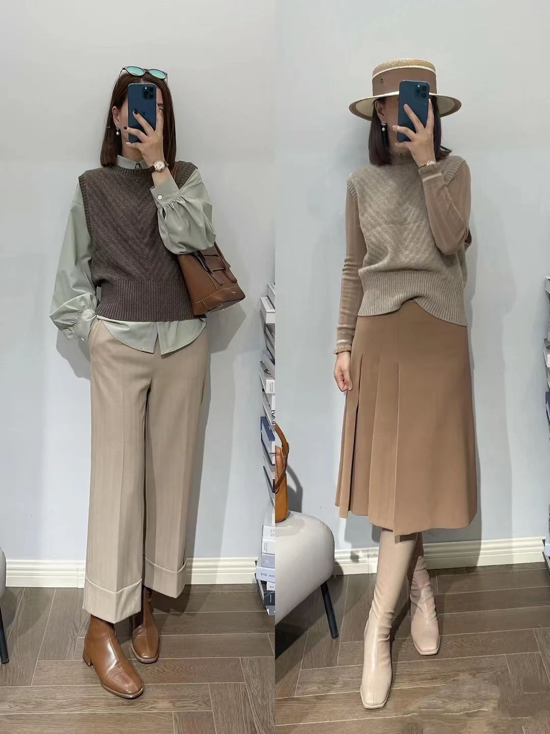 到了秋天:衣服买多不如会搭,这组“一衣多穿”模板,优雅值得学