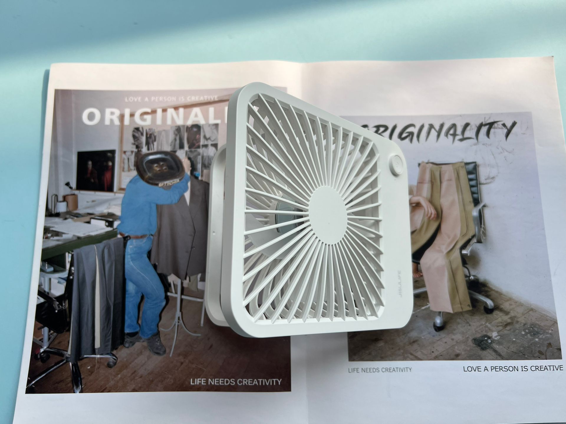 给夏天带来一丝清凉-几素桌面扇体验