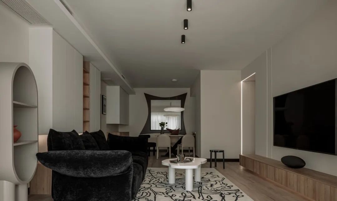 只因这4招!这个两居室,轻松营造出了夏日氛围感!