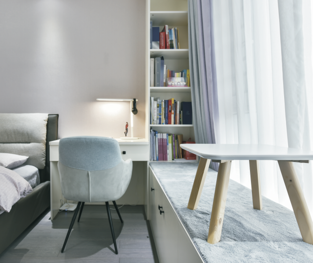 140平现代简约三居室复式,给人一种宁静、优雅的感觉