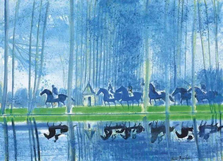 |西方骏马图，一幅美景胜过千言万语！